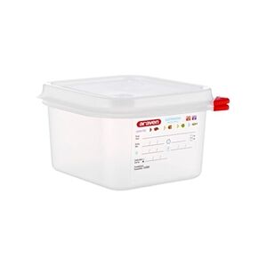 Araven PP 1/6 Gastronorm Food Storage Containers 1.7Ltr (4 pack) Araven PP 1/6 Gastronorm Food Storage Containers 1.7Ltr (4 pack)