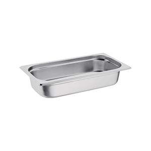 Vogue Stainless Steel 1/3 Gastronorm Tray 65mm Vogue Stainless Steel 1/3 Gastronorm Tray 65mm