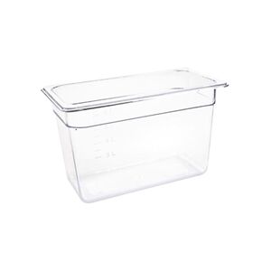 Vogue GN1/3 Polycarbonate Container - 7L, Transparent Vogue GN1/3 Polycarbonate Container - 7L, Transparent