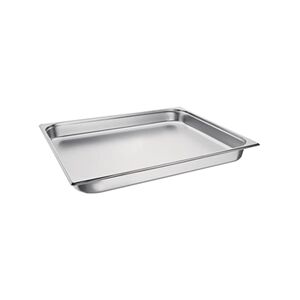 VOGUE GN 2/1 Stainless Steel Gastronorm Container - 65mm Deep - 19L VOGUE GN 2/1 Stainless Steel Gastronorm Container - 65mm Deep - 19L