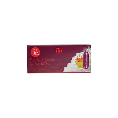 iSi Cream Charger Bulbs - 50 Pack - Cream Charger Bulbs iSi Cream Charger Bulbs - 50 Pack - Cream Charger Bulbs