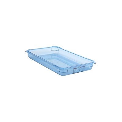 Araven ABS Food Storage Container Blue GN 1/1 65mm Araven ABS Food Storage Container Blue GN 1/1 65mm