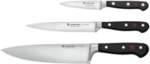 Wüsthof Classic Knife Set (Chef's Utility Paring) (3 Pack)
