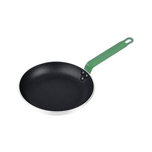 Hygiplas Aluminium Non-stick Teflon Frying Pan Green Handle 24cm Hygiplas Aluminium Non-stick Teflon Frying Pan Green Handle 24cm