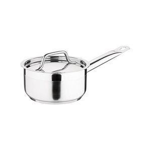 CaterBase Stainless Steel Saucepan With Lid 14cm CaterBase Stainless Steel Saucepan With Lid 14cm