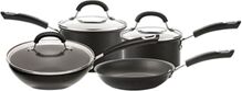 Circulon Total Hard Anodised Aluminium Non-Stick Pan (4 Pack)