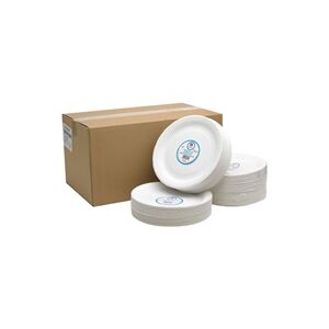 Unbranded Paper Plate 9 Inch White (100 Pack) 0511041 Unbranded Paper Plate 9 Inch White (100 Pack) 0511041
