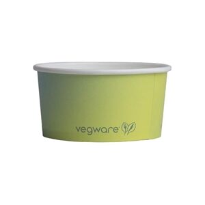 Vegware Double Scoop Ice Cream Pot Tutti Frutti 6oz (1000 pack) Vegware Double Scoop Ice Cream Pot Tutti Frutti 6oz (1000 pack)