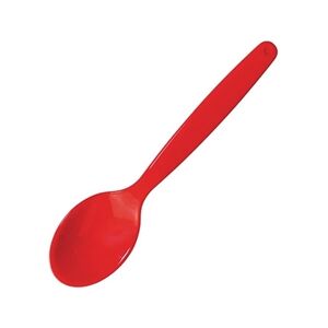 Olympia Kristallon Polypropylene Spoons Red (12 Pack) Olympia Kristallon Polypropylene Spoons Red (12 Pack)