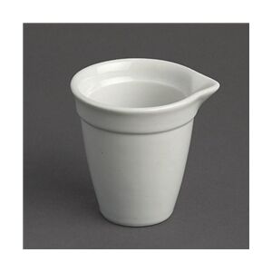 Olympia Whiteware Bistro Milk Jug White 42ml (12 pack) Olympia Whiteware Bistro Milk Jug White 42ml (12 pack)