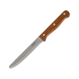 Olympia Brown Steak Knives - 12 pcs - Rounded Tip Olympia Brown Steak Knives - 12 pcs - Rounded Tip