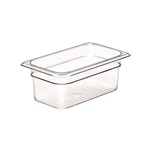 Cambro Polycarbonate 1/4 Gastronorm Tray 100mm Cambro Polycarbonate 1/4 Gastronorm Tray 100mm