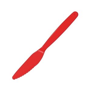 Olympia Kristallon Polypropylene Knives Red (12 Pack) Olympia Kristallon Polypropylene Knives Red (12 Pack)