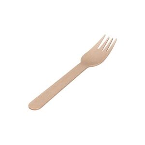 Unbranded Wooden Fork (Pack of 1000) G01002 Unbranded Wooden Fork (Pack of 1000) G01002