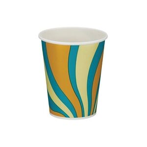 Unbranded Single Wall Cold Paper Cup PE Lined 9oz Assorted (Pack of 1000) D01102 Unbranded Single Wall Cold Paper Cup PE Lined 9oz Assorted (Pack of 1000) D01102