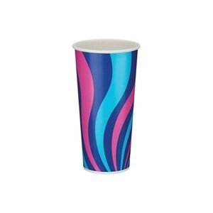 Unbranded Single Wall Cold Paper Cup PE Lined 22oz Assorted (Pack of 1000) Unbranded Single Wall Cold Paper Cup PE Lined 22oz Assorted (Pack of 1000)