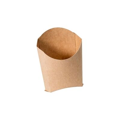 Notpla Small Chip Scoops - Kraft (500 Pack) Notpla Small Chip Scoops - Kraft (500 Pack)