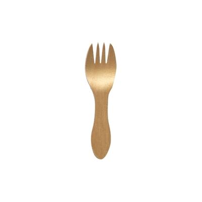eGreen Wooden Mini Fork Food Grade Birchwood 102mm (1000 Pack) eGreen Wooden Mini Fork Food Grade Birchwood 102mm (1000 Pack)