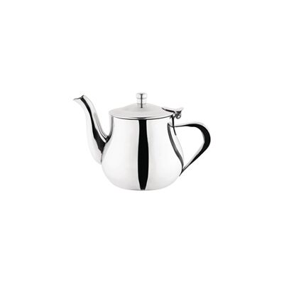 Olympia Moroccan Tea Pot - 350ml Mirror Stainless Steel Olympia Moroccan Tea Pot - 350ml Mirror Stainless Steel