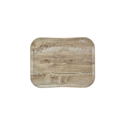 Cambro Versatray Century Non-Slip Light Oak Wood Effect 360x460mm Cambro Versatray Century Non-Slip Light Oak Wood Effect 360x460mm