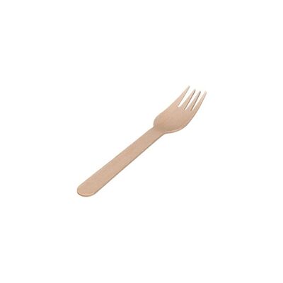 Unbranded Wooden Fork (Pack of 1000) G01002 Unbranded Wooden Fork (Pack of 1000) G01002