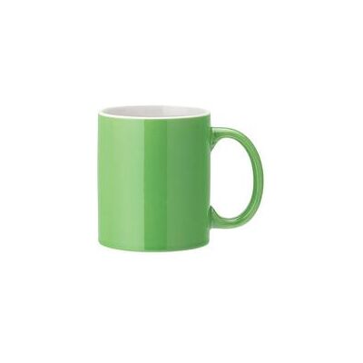Utopia Pure White Straight Sided Mug 12oz Green Pack 12 Utopia Pure White Straight Sided Mug 12oz Green Pack 12