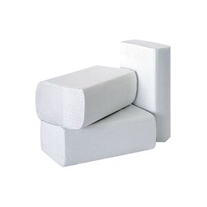 2Work 1-Ply Multi-Fold Hand Towels White 3000 sheets 2Work 1-Ply Multi-Fold Hand Towels White 3000 sheets