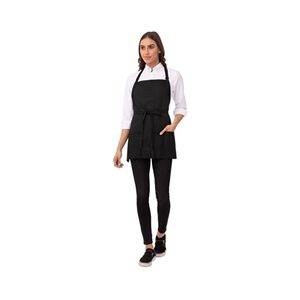 Chef Works Three Pocket Bib Apron Black Chef Works Three Pocket Bib Apron Black