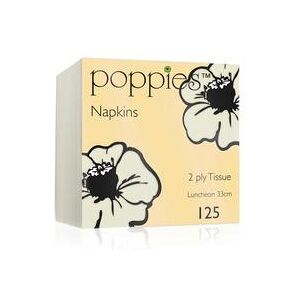 Poppies 2-Ply Napkins 4 Fold 33cm Champagne (Pack of 2000) 3324CP/CASE Poppies 2-Ply Napkins 4 Fold 33cm Champagne (Pack of 2000) 3324CP/CASE