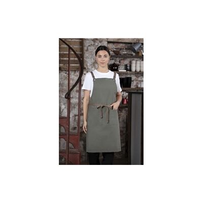 Southside Cotton Canvas Bib Apron Khaki Southside Cotton Canvas Bib Apron Khaki