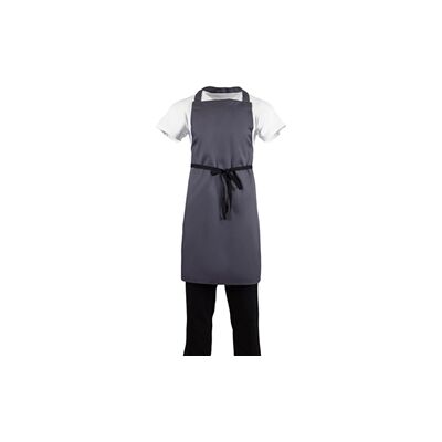Whites Chefs Clothing Whites Polycotton Bib Apron Charcoal Whites Chefs Clothing Whites Polycotton Bib Apron Charcoal