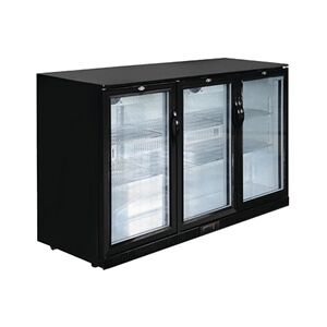 Polar G-Series Back Bar Cooler - 320L Capacity, Hinged Doors - Back Bar Cooler Polar G-Series Back Bar Cooler - 320L Capacity, Hinged Doors - Back Bar Cooler
