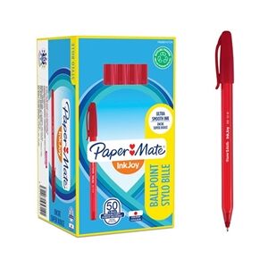 Papermate Paper Mate Red InkJoy 100 Ballpoint Pen (50 Pack)