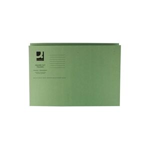 Q-Connect Square Cut Folder Mediumweight 250gsm Foolscap - KF01189 Q-Connect Square Cut Folder Mediumweight 250gsm Foolscap - KF01189