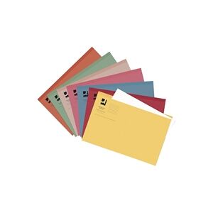 Q-Connect Square Cut Folder Lightweight 180gsm Foolscap - KF01491 Q-Connect Square Cut Folder Lightweight 180gsm Foolscap - KF01491
