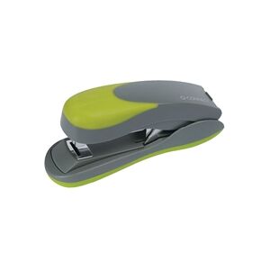 Q-Connect Premium Half Strip Stapler Grey/Green - KF00992 Q-Connect Premium Half Strip Stapler Grey/Green - KF00992