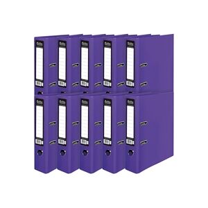 Pukka Brights Lever Arch File A4 Purple (10 Pack) BR-7762 Pukka Brights Lever Arch File A4 Purple (10 Pack) BR-7762