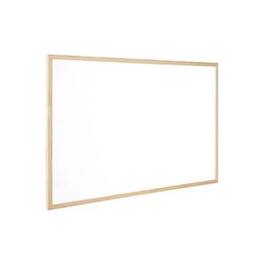 Q-Connect Wooden Frame Whiteboard 900x600mm Ref KF03571 Q-Connect Wooden Frame Whiteboard 900x600mm Ref KF03571