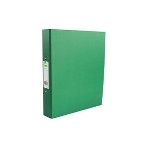 Q-Connect 2 Ring 25mm Paper Over Board Green A4 Binder (10 Pack) Q-Connect 2 Ring 25mm Paper Over Board Green A4 Binder (10 Pack)