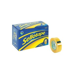 Sellotape Original Golden Tape 18mmx33m (8 Pack) 1443251 Sellotape Original Golden Tape 18mmx33m (8 Pack) 1443251