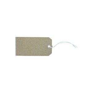 Unbranded Strung Tag 120x60mm Buff (1000 Pack) KF01600 Unbranded Strung Tag 120x60mm Buff (1000 Pack) KF01600