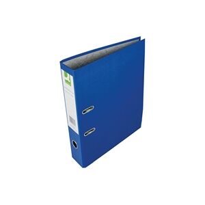Q-Connect Lever Arch File Paperbacked Foolscap Blue Pk 10 - KF20030 Q-Connect Lever Arch File Paperbacked Foolscap Blue Pk 10 - KF20030