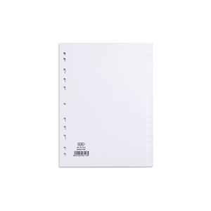Elba Dividers Europunched 20-Part A4 White - 400007500 Elba Dividers Europunched 20-Part A4 White - 400007500