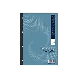 Cambridge Everyday Ruled Margin Refill Pad 160 Pages A4 (5 Pack) Cambridge Everyday Ruled Margin Refill Pad 160 Pages A4 (5 Pack)