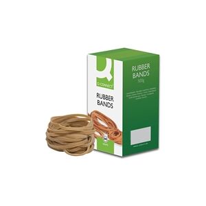 Q-Connect Rubber Bands No.69 152.4 x 6.3mm 500g Ref KF10554 Q-Connect Rubber Bands No.69 152.4 x 6.3mm 500g Ref KF10554