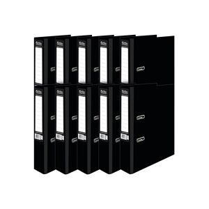 Pukka Brights Lever Arch File A4 Black (10 Pack) BR-7757 Pukka Brights Lever Arch File A4 Black (10 Pack) BR-7757