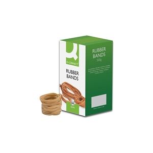Q-Connect Rubber Bands No.63 76.2 x 6.3mm 500g Ref KF10548 Q-Connect Rubber Bands No.63 76.2 x 6.3mm 500g Ref KF10548