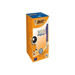 Bic M10 Clic Ball Pen Retractable 0.32mm Line Blue Pack 50 Bic M10 Clic Ball Pen Retractable 0.32mm Line Blue Pack 50
