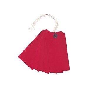 Q-Connect KF01627 Red Strung Labels - Labels Q-Connect KF01627 Red Strung Labels - Labels