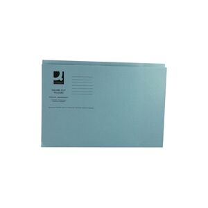 Q-Connect Square Cut Folder Mediumweight 250gsm Foolscap - KF01191 Q-Connect Square Cut Folder Mediumweight 250gsm Foolscap - KF01191